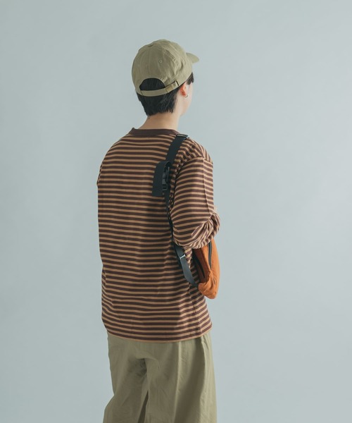 FORK&SPOON(フォークアンドスプーン)の「FORK&SPOON ボーダーロングスリーブTシャツ(Tシャツ/カットソー・レディース・ブラック系その他/ブラウン系その他/グリーン系その他/ピンク系その他・1/2)」の10枚目の写真