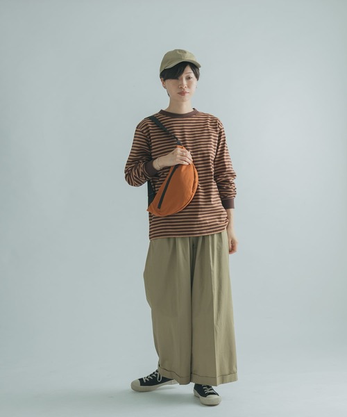 FORK&SPOON(フォークアンドスプーン)の「FORK&SPOON ボーダーロングスリーブTシャツ(Tシャツ/カットソー・レディース・ブラック系その他/ブラウン系その他/グリーン系その他/ピンク系その他・1/2)」の12枚目の写真