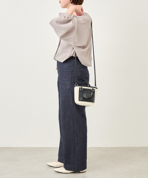 BEARDSLEY（ビアズリー）の「ノンフェードバギーデニムパンツ（デニムパンツ・レディース・インディゴブルー・1/2/0）」の11枚目の写真