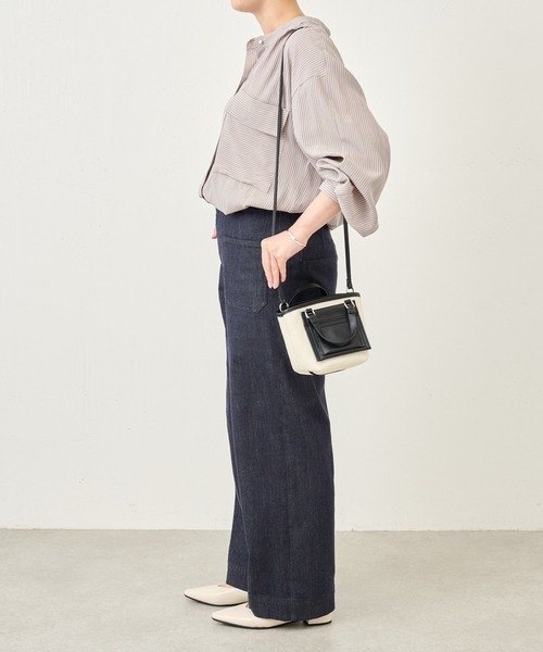 BEARDSLEY（ビアズリー）の「ノンフェードバギーデニムパンツ（デニムパンツ・レディース・インディゴブルー・1/2/0）」の12枚目の写真