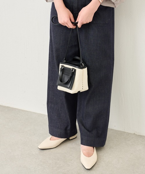 BEARDSLEY（ビアズリー）の「ノンフェードバギーデニムパンツ（デニムパンツ・レディース・インディゴブルー・1/2/0）」の21枚目の写真