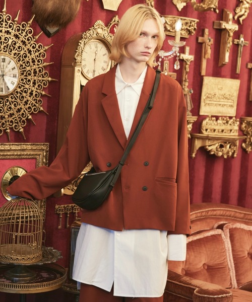 ln fortis(ロンフォルティス)の「ln fortis - モンスターサイズクールアップシャツ(シャツ/ブラウス・メンズ・ホワイト/ブラック/ブルー・FREE)」の13枚目の写真