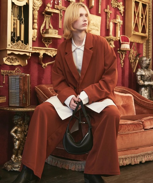 ln fortis(ロンフォルティス)の「ln fortis - モンスターサイズクールアップシャツ(シャツ/ブラウス・メンズ・ホワイト/ブラック/ブルー・FREE)」の16枚目の写真