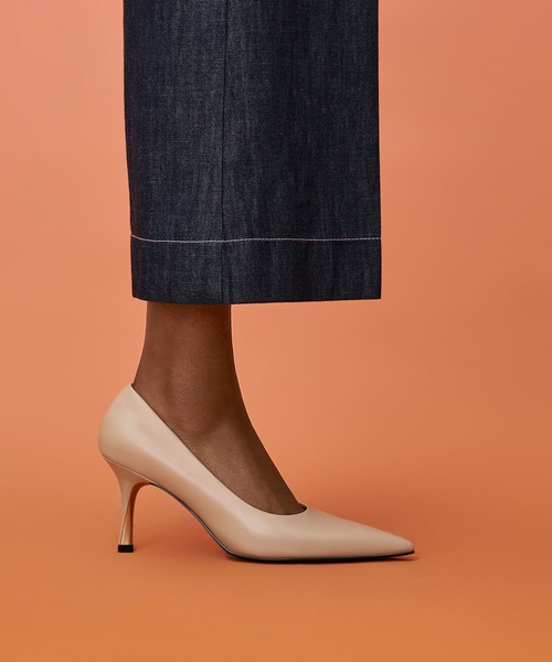 スカルプチャーヒール ポインデッドトゥパンプス パンプス Charles Keith チャールズ キース のファッション通販 Zozotown