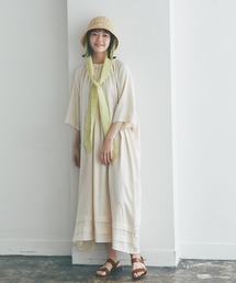 and R | ネックギャザーワンピース(ワンピース)