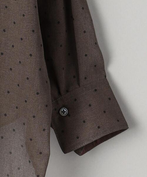 BEAUTY&YOUTH　ドットピンタックバンドカラー　シャツ BEAUTY&YOUTH UNITED ARROWS（ビューティーアンドユース