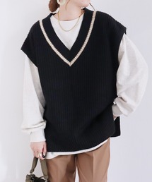 reca | チルデンニットベスト(ベスト)