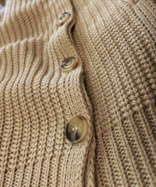 reca（レカ）の「チルデンニットベスト（ベスト・レディース・ブラック/アイボリー/グレイッシュベージュ・FREE）」の7枚目の写真