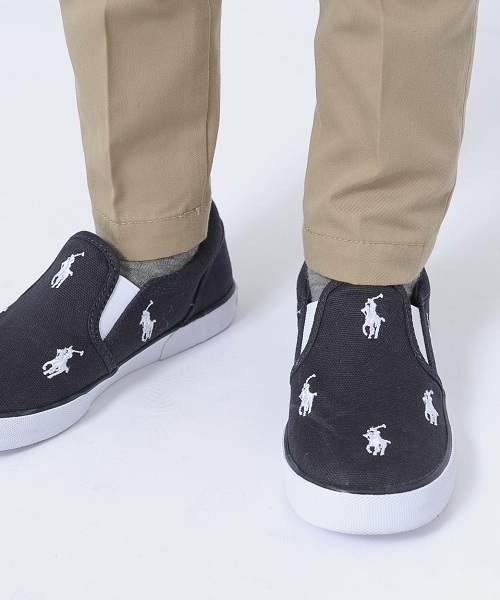 styles(スタイルス)の「ベビー キッズ ポロ ラルフローレン スリッポン POLO BAL HARBOUR REPEAT(スニーカー・キッズ・ホワイト/カーキ/ピンク/ブルー/ネイビー/B/A・11cm/13cm/14cm/12cm/16cm/15cm)」の17枚目の写真