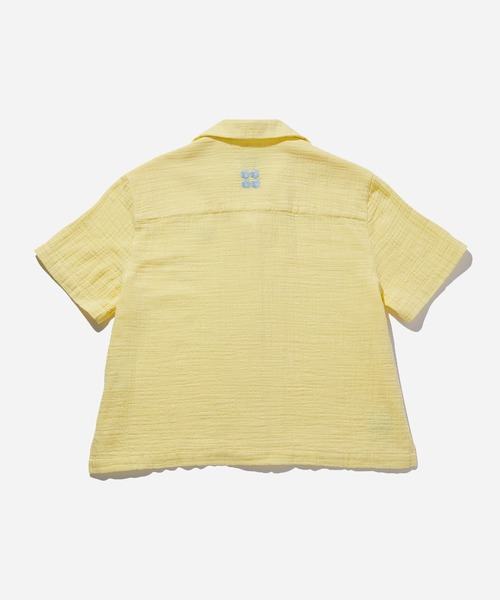 Saturdays NYC(サタデーズ ニューヨークシティ )の「Dani Cotton Gauze Shirt(シャツ/ブラウス・レディース・グリーン/クリーム/キナリ・X-SMALL/S/L/M)」の13枚目の写真