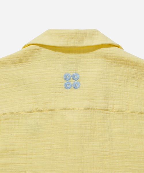 Saturdays NYC(サタデーズ ニューヨークシティ )の「Dani Cotton Gauze Shirt(シャツ/ブラウス・レディース・グリーン/クリーム/キナリ・X-SMALL/S/L/M)」の14枚目の写真