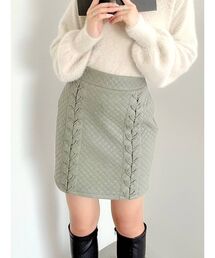 クロスストリングミニスカート