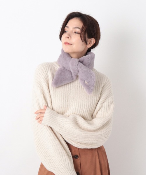 フェイクファーティペット（付け襟）｜FURLA（フルラ）の