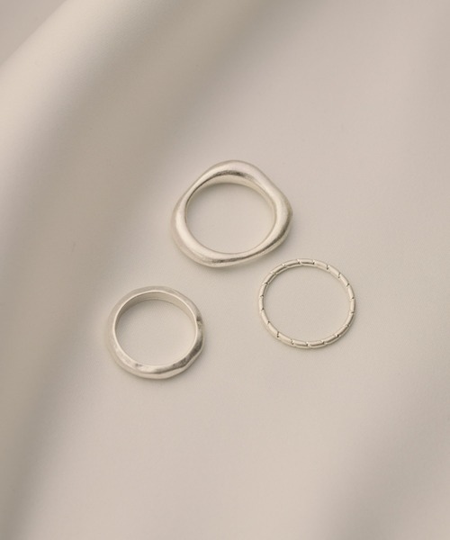 novice(ノーヴィス)の「【novice】Nuance Ring 3 set(リング・レディース・シルバー/ゴールド・FREE)」の15枚目の写真