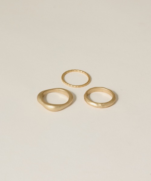 novice(ノーヴィス)の「【novice】Nuance Ring 3 set(リング・レディース・シルバー/ゴールド・FREE)」の18枚目の写真