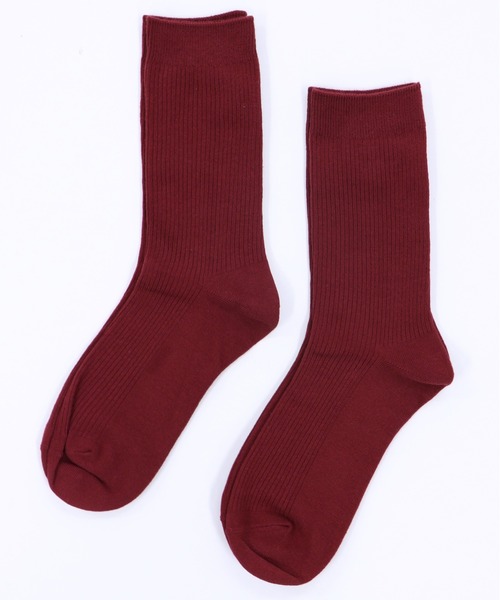 GIORDANO（ジョルダーノ）の「[ GIORDANO ]2パックロングソックス（ソックス/靴下・レディース・ダークベージュ/グリーン/ダークグレー/ホワイト/ブラック/レッド・FREE）」の6枚目の写真