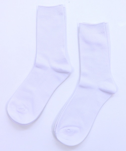 GIORDANO（ジョルダーノ）の「[ GIORDANO ]2パックロングソックス（ソックス/靴下・レディース・ダークベージュ/グリーン/ダークグレー/ホワイト/ブラック/レッド・FREE）」の2枚目の写真