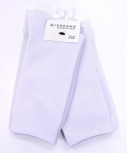 GIORDANO（ジョルダーノ）の「[ GIORDANO ]2パックロングソックス（ソックス/靴下・レディース・ダークベージュ/グリーン/ダークグレー/ホワイト/ブラック/レッド・FREE）」の13枚目の写真