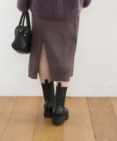 Piedi Nudi(ピエディヌーディ)の「ボリュームソール チェルシーブーツ(ブーツ・レディース・ブラック/ブラウン/アイボリー・M/S/L)」の17枚目の写真