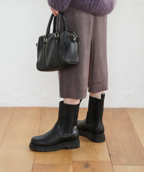 Piedi Nudi(ピエディヌーディ)の「ボリュームソール チェルシーブーツ(ブーツ・レディース・ブラック/ブラウン/アイボリー・M/S/L)」の20枚目の写真