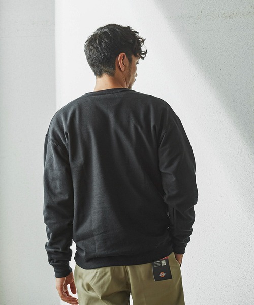 CAL O LINE(キャルオーライン)の「CAL O LINE P.E.スウェットシャツ CFW-220(スウェット・メンズ・グレー/ホワイト/ブラック・L/M)」の6枚目の写真