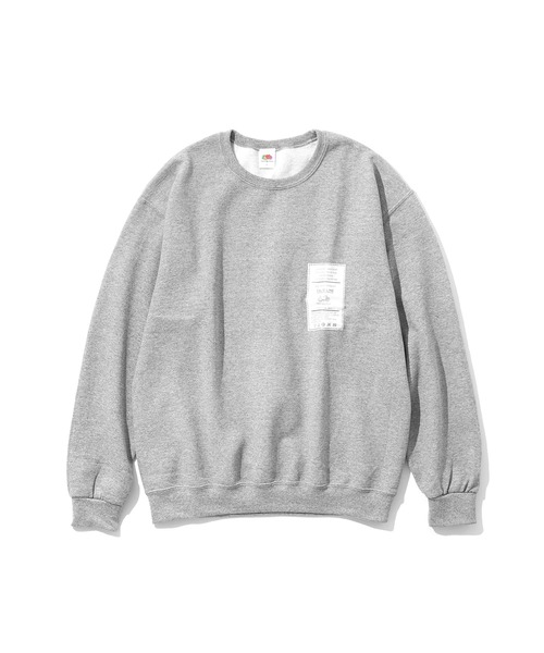 CAL O LINE(キャルオーライン)の「CAL O LINE P.E.スウェットシャツ CFW-220(スウェット・メンズ・グレー/ホワイト/ブラック・L/M)」の11枚目の写真