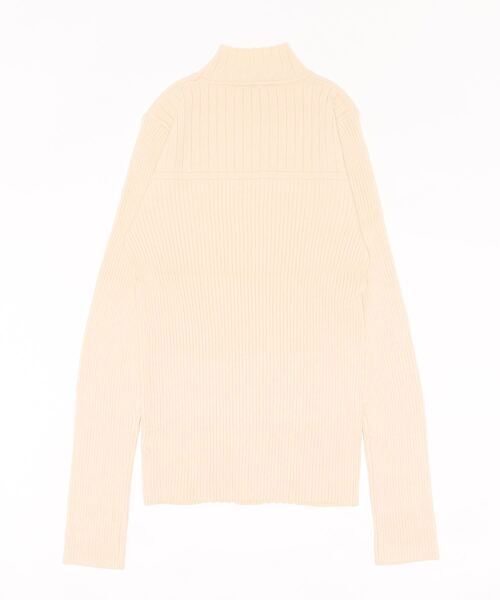 ROSE BUD(ローズバッド)の「リブニットインナー(ニット/セーター・レディース・ホワイト/ブラック/レッド/グリーン・FREE)」の5枚目の写真