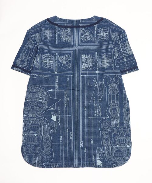 BAIT（ベイト）の「BAIT × ASTRO BOY DENIM JERSEY 227-ASB-SHT-001（シャツ/ブラウス・メンズ・インディゴブルー・SMALL/MEDIUM/LARGE/X-LARGE/XX-LARGE）」の7枚目の写真