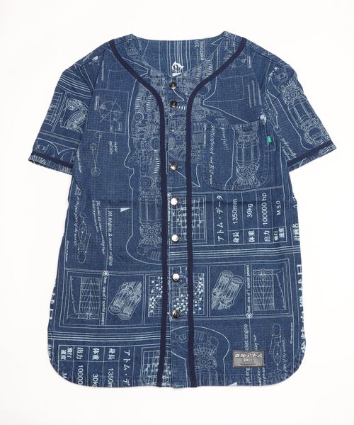 BAIT（ベイト）の「BAIT × ASTRO BOY DENIM JERSEY 227-ASB-SHT-001（シャツ/ブラウス・メンズ・インディゴブルー・SMALL/MEDIUM/LARGE/X-LARGE/XX-LARGE）」の3枚目の写真