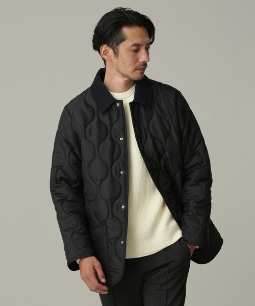 Traditional Weatherwear（トラディショナルウェザーウェア）の「Traditional Weatherwear/別注 WAVERLY（ブルゾン・メンズ・ブラック/カーキ・38/40/42）」の2枚目の写真