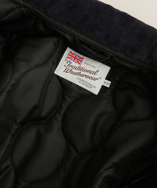 Traditional Weatherwear（トラディショナルウェザーウェア）の「Traditional Weatherwear/別注 WAVERLY（ブルゾン・メンズ・ブラック/カーキ・38/40/42）」の10枚目の写真