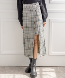 clear | レイヤードラップスカート ≪2022AW新作≫(スカート)