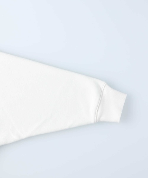 HONEYSUCKLE ROSE（ハニーサックルローズ）の「【HONEYSUCKLE ROSE】MOCOMOCOチュニック（スウェット・レディース・パープル/ホワイト/ブラック・L/M）」の7枚目の写真