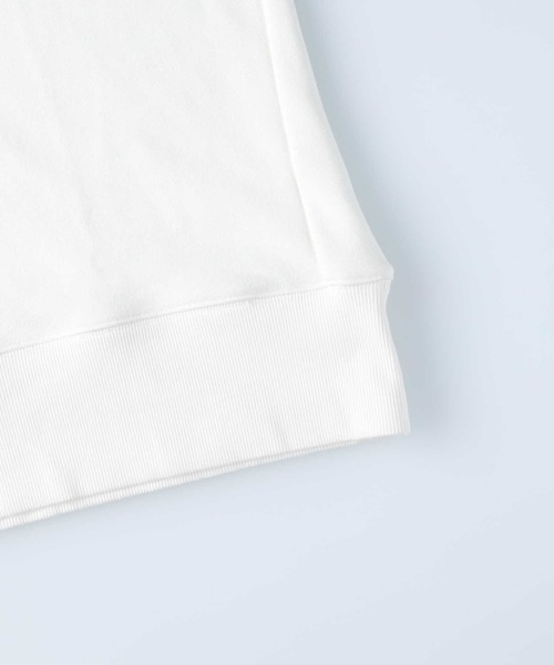 HONEYSUCKLE ROSE（ハニーサックルローズ）の「【HONEYSUCKLE ROSE】MOCOMOCOチュニック（スウェット・レディース・パープル/ホワイト/ブラック・L/M）」の9枚目の写真