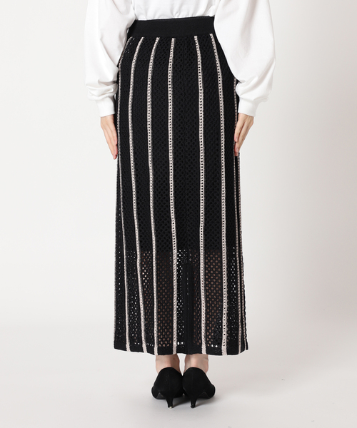 JOURNAL STANDARD（ジャーナルスタンダード）の「GIMACOTTONメッシュスカート（スカート・レディース・ブラック系その他/ベージュ・FREE）」の16枚目の写真