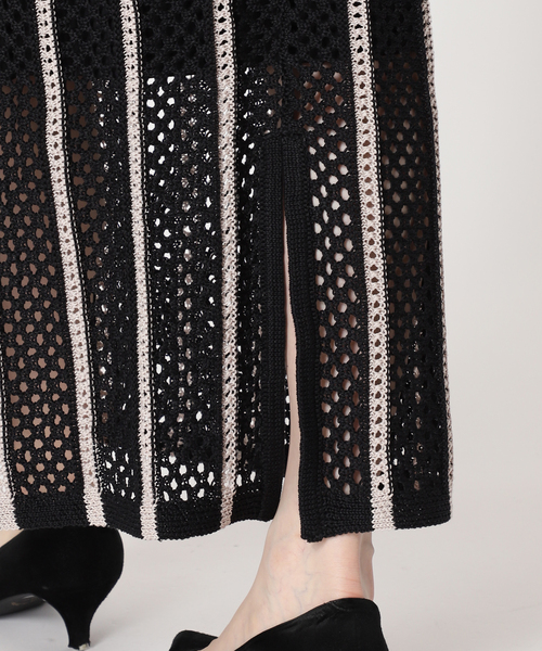 JOURNAL STANDARD（ジャーナルスタンダード）の「GIMACOTTONメッシュスカート（スカート・レディース・ブラック系その他/ベージュ・FREE）」の19枚目の写真