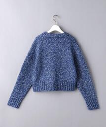 美品！ユナイテッドアローズ　カラーミックス ショート カーディガン UNITED ARROWS（ユナイテッドアローズ）の「カラーミックス