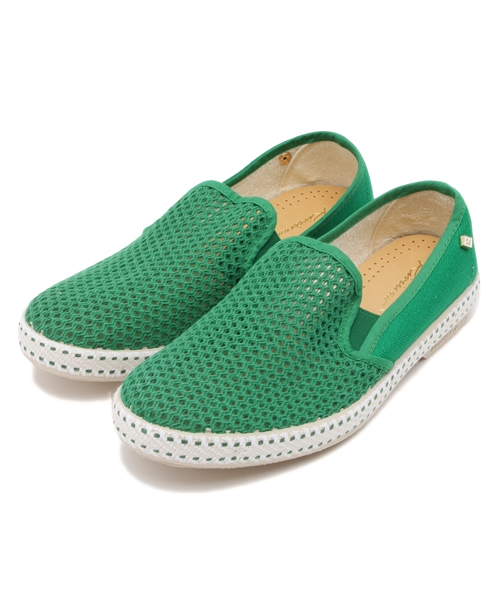 JOURNAL STANDARD（ジャーナルスタンダード）の「【Rivieras/リビエラ】 クラシック メッシュ スリッポン #（その他シューズ・レディース・ベージュ/ネイビー/グリーン・38/36/37/39）」の3枚目の写真