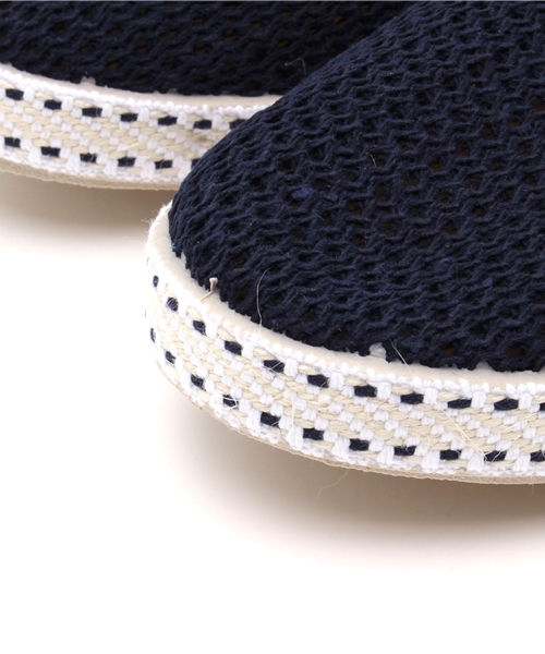 JOURNAL STANDARD（ジャーナルスタンダード）の「【Rivieras/リビエラ】 クラシック メッシュ スリッポン #（その他シューズ・レディース・ベージュ/ネイビー/グリーン・38/36/37/39）」の4枚目の写真