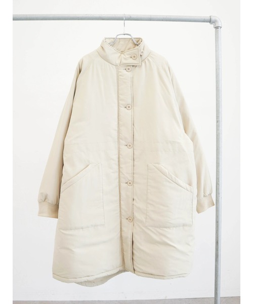 Petit fleur（プチフルール）の「・Petit Fleur ナカワタロングコート（その他アウター・レディース・ブラック/ベージュ・FREE）」の11枚目の写真