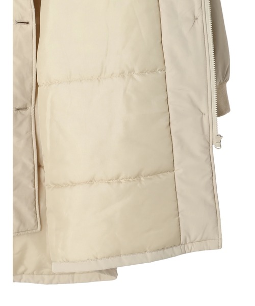 Petit fleur（プチフルール）の「・Petit Fleur ナカワタロングコート（その他アウター・レディース・ブラック/ベージュ・FREE）」の16枚目の写真