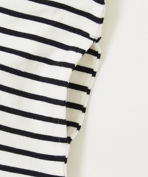 devirock(デビロック)の「ゆるっとボーダー 長袖ワンピース(ワンピース・キッズ・ブラック/ダークベージュ/ラベンダー/ブルー/グリーン系その他・130cm/110cm/100cm/160cm/140cm/150cm/120cm)」の14枚目の写真