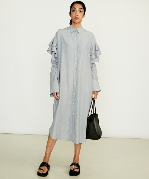 Sov.（ソブ）の「Sov./ ショルダーポイントワンピース（ワンピース  