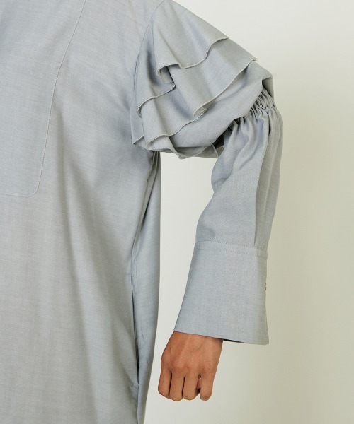 Sov.（ソブ）の「Sov./ ショルダーポイントワンピース（ワンピース  