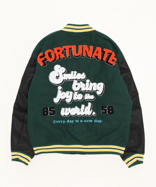 ８(eight)（エイト）の「メルトンタッチスタジャン（スタジャン・メンズ・ネイビー/グリーン/ブラック・MEDIUM/LARGE）」の7枚目の写真