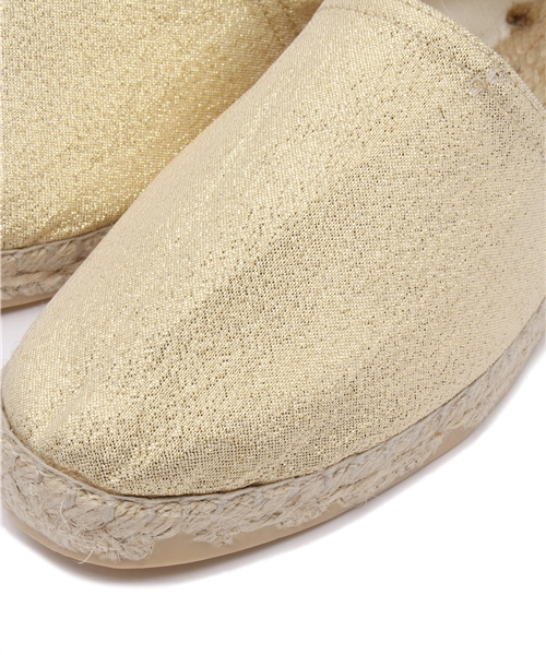 Kastane(カスタネ)の「【Kastane】ラメエスパドリュー(その他シューズ・レディース・シルバー/オレンジ・38/37/36)」の10枚目の写真