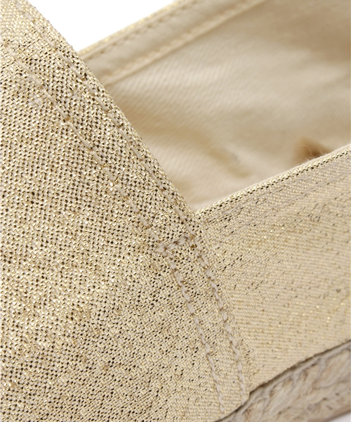 Kastane(カスタネ)の「【Kastane】ラメエスパドリュー(その他シューズ・レディース・シルバー/オレンジ・38/37/36)」の5枚目の写真