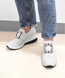 neue marche（ノイエマルシェ）の「ビジュー付きスリッポンスニーカー / 23515（スニーカー）」