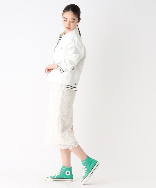 AVANT CONVERSE（アヴァンコンバース）の「◆【CONVERSE（コンバース）】オールスター(R)HI（スニーカー・レディース・イエロー/ミント/ベビーピンク/ブルー・55/35/45）」の12枚目の写真