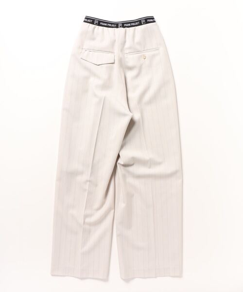 PRANK PROJECT（プランクプロジェクト）の「エラティックロゴトラウザーズ/Erratic Logo Trouser（スラックス・レディース・ネイビー/グレー/アイボリー・38/36）」の16枚目の写真